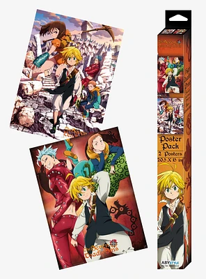 The Seven Deadly Sins Poster Set