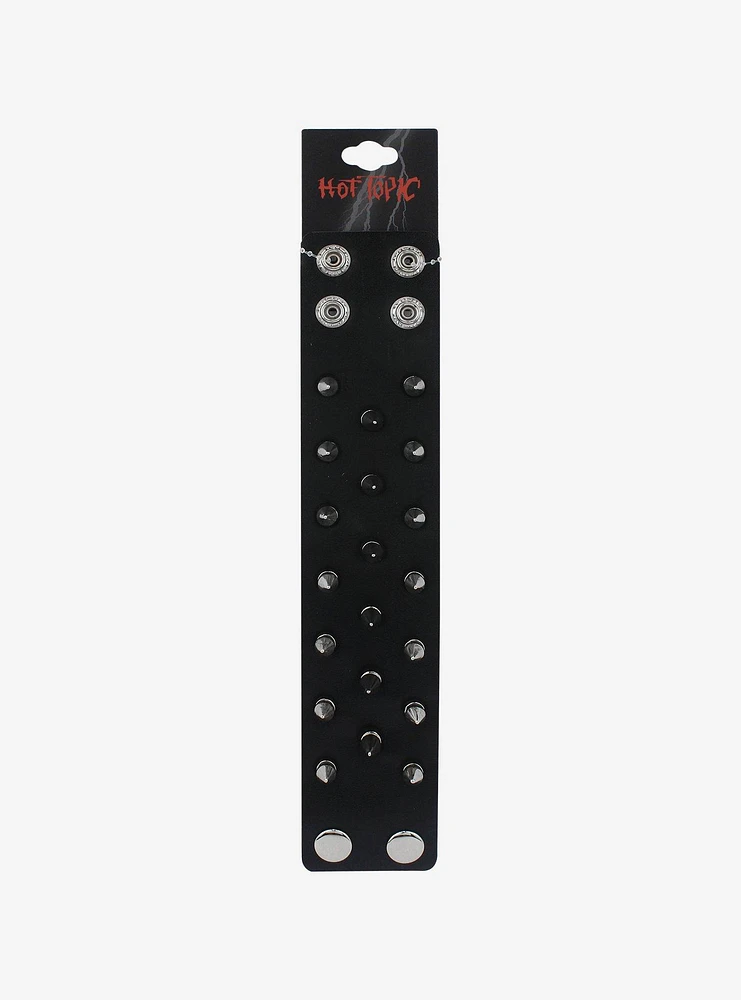 Multi Length Spikes Wrist Cuff