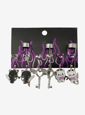 Animals With Weapons Cuff Earring Set