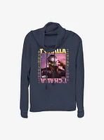 Marvel What If...? T'Challa Was Star-Lord Frame Cowlneck Long-Sleeve Girls Top