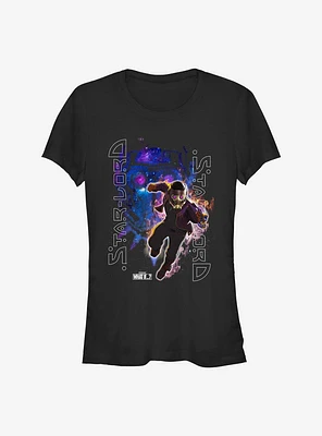 Marvel What If...? Galaxy King Star-Lord Girls T-Shirt