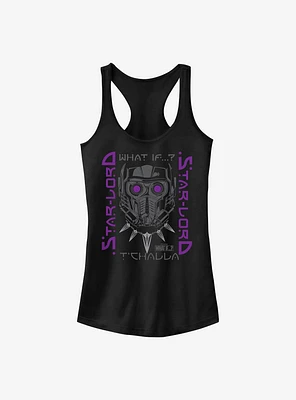 Marvel What If...? Star-Lord T'Challa Girls Tank