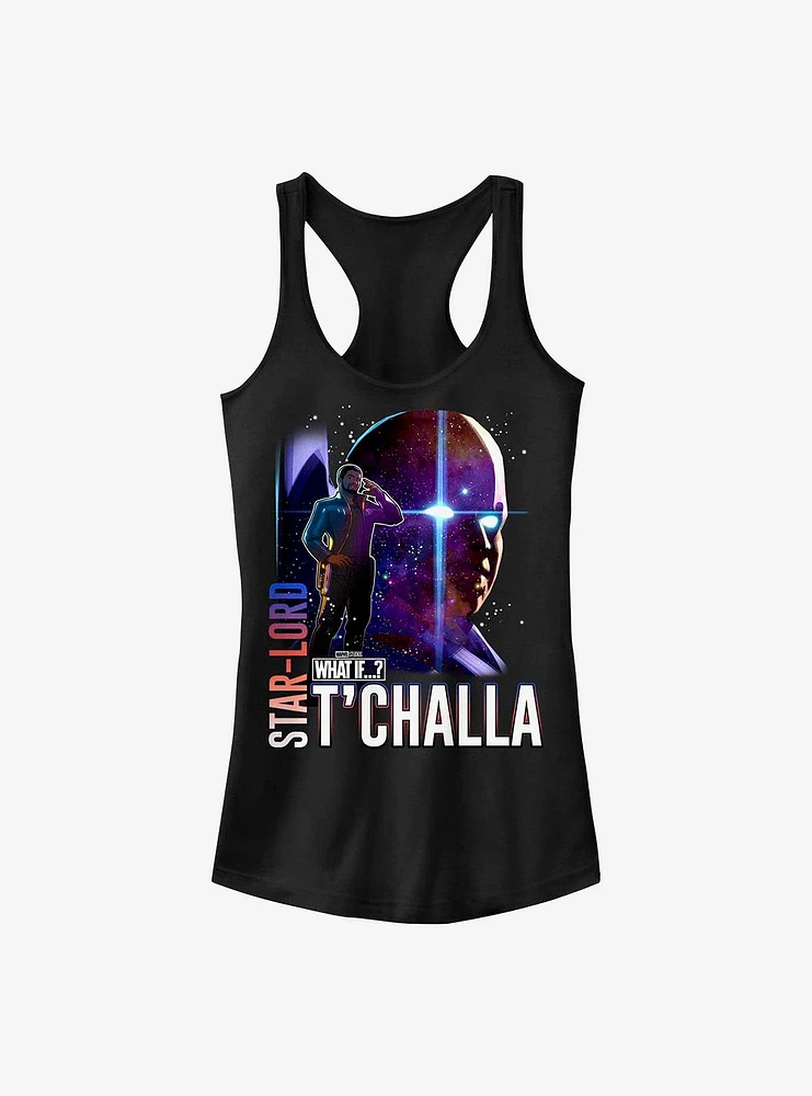 Marvel What If...? Star-Lord Watcher T'Challa Girls Tank