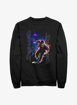 Marvel What If...? Galaxy King Star-Lord Crew Sweatshirt