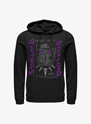 Marvel What If...? Star-Lord T'Challa Hoodie