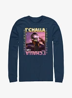 Marvel What If...? T'Challa Was Star-Lord Frame Long-Sleeve T-Shirt