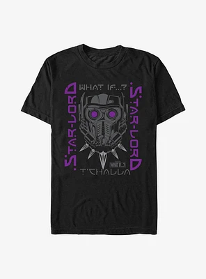 Marvel What If...? Star-Lord T'Challa T-Shirt