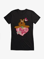 Scooby-Doo Valentines Ruv You Heart Girls T-Shirt