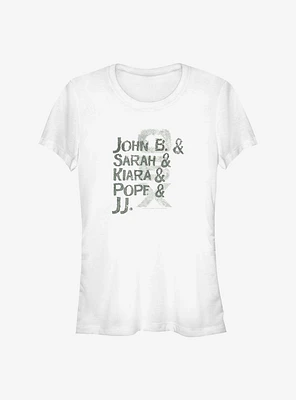 Outer Banks Name Stack Girls T-Shirt
