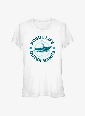 Outer Banks Pogue Life Circle Girls T-Shirt