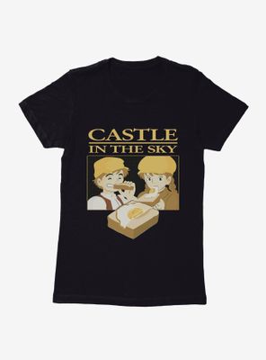 Studio Ghibli Castle The Sky Sunny Side Up Womens T-Shirt