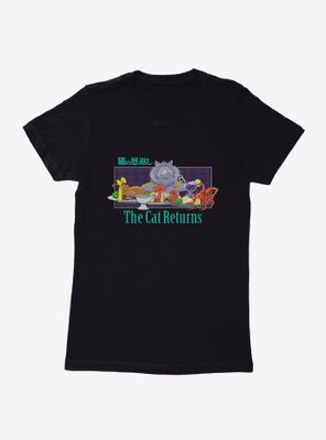 Studio Ghibli The Cat Returns King Feast Womens T-shirt