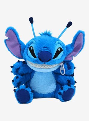 Disney Lilo & Stitch Stitch (Alien Form) Zip Mouth 8 Inch Plush