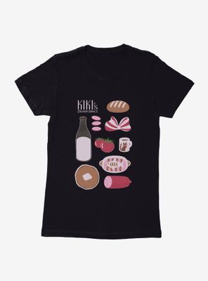 Studio Ghibli Kiki's Delivery Service Essential Foods Womens T-Shirt