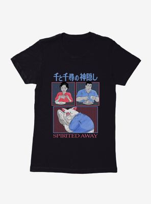 Studio Ghibli Spirited Away Chicken Dishes Womens T-Shirt