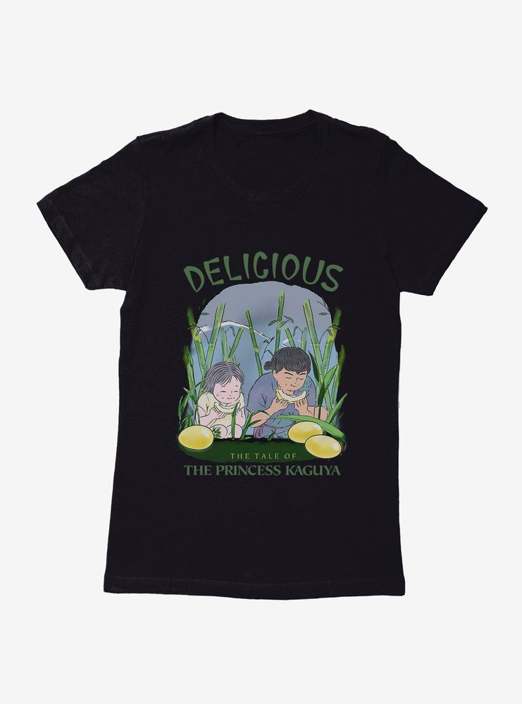 Studio Ghibli The Tale Of Princess Kaguya Delicious Womens T-Shirt