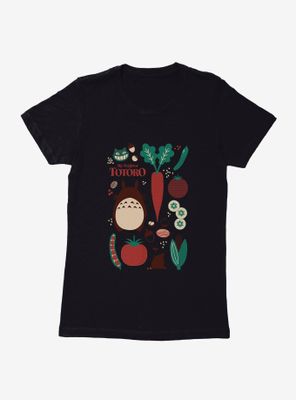 Studio Ghibli My Neighbor Totoro Food Collection Womens T-Shirt
