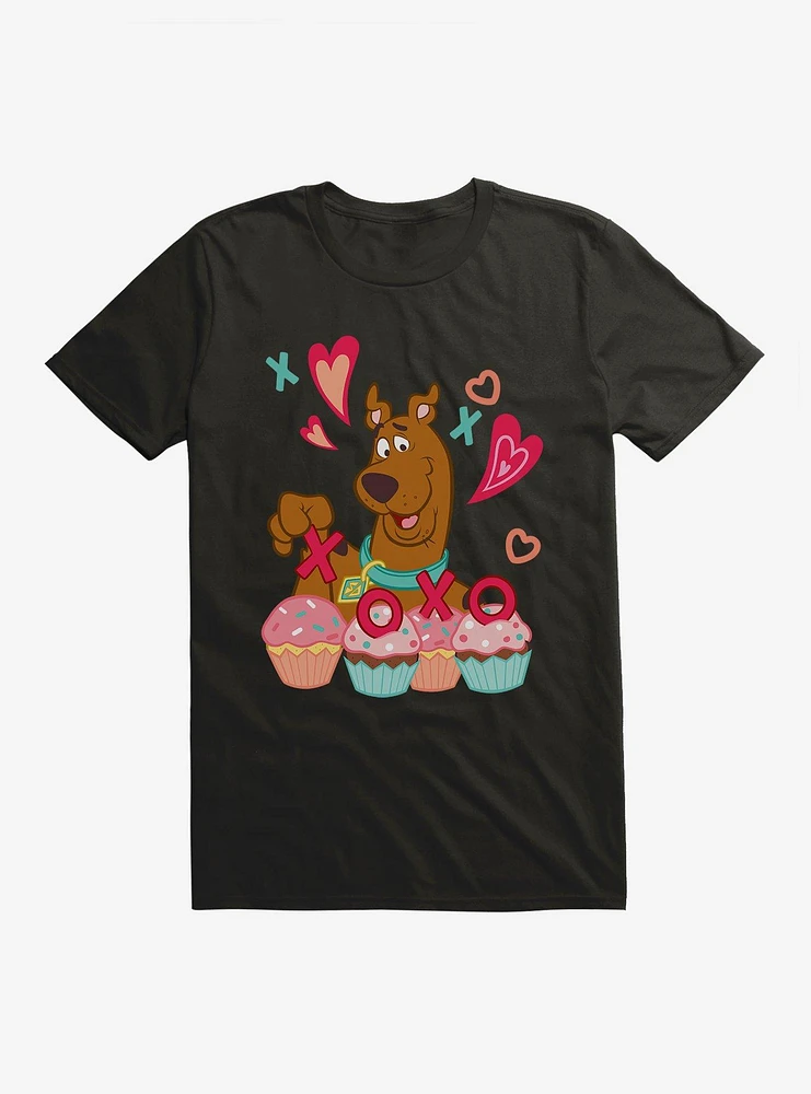Scooby-Doo Valentines XOXO Cupcake T-Shirt