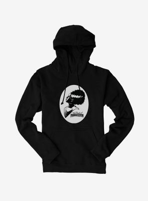 Universal Monsters Bride Of Frankenstein Shadow Portrait Hoodie