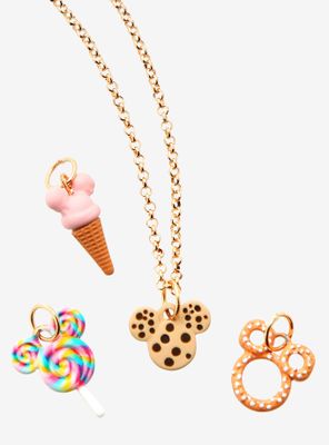 Disney Mickey Mouse Snack Charm Interchangeable Necklace - BoxLunch Exclusive