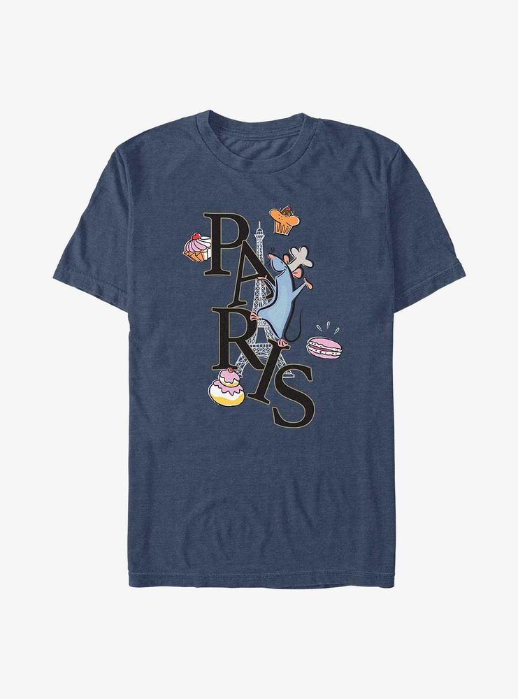 Disney Pixar Ratatouille Paris Remy T-Shirt