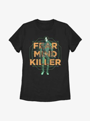 Dune Fear Is The Mind Killer Overlay Womens T-Shirt