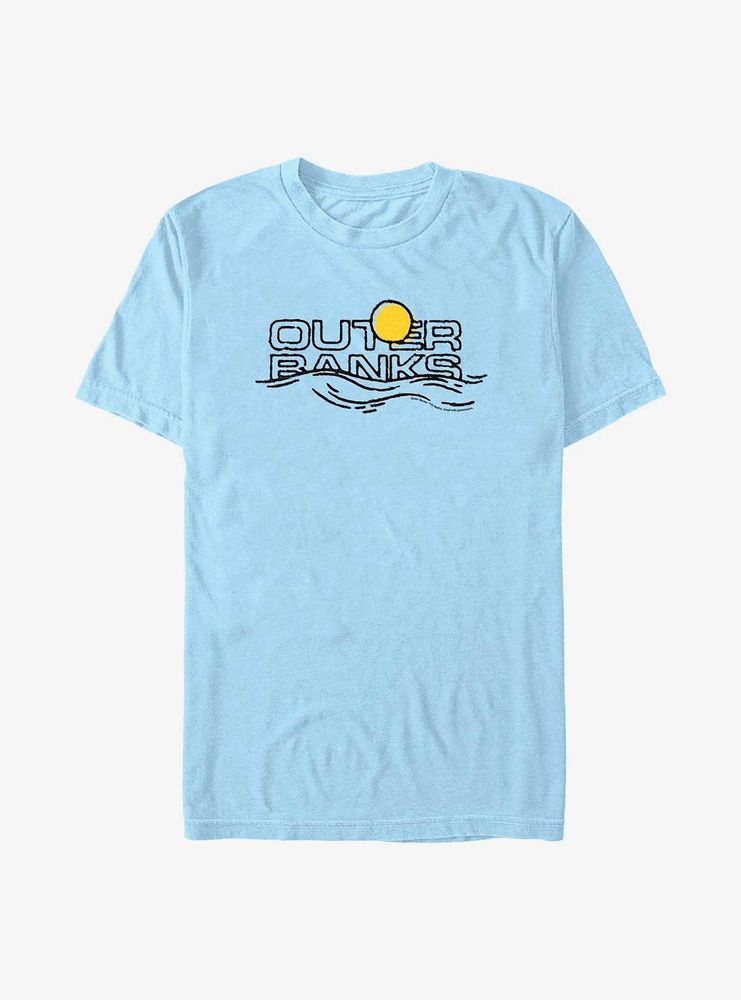 Outer Banks Title on Horizon T-Shirt