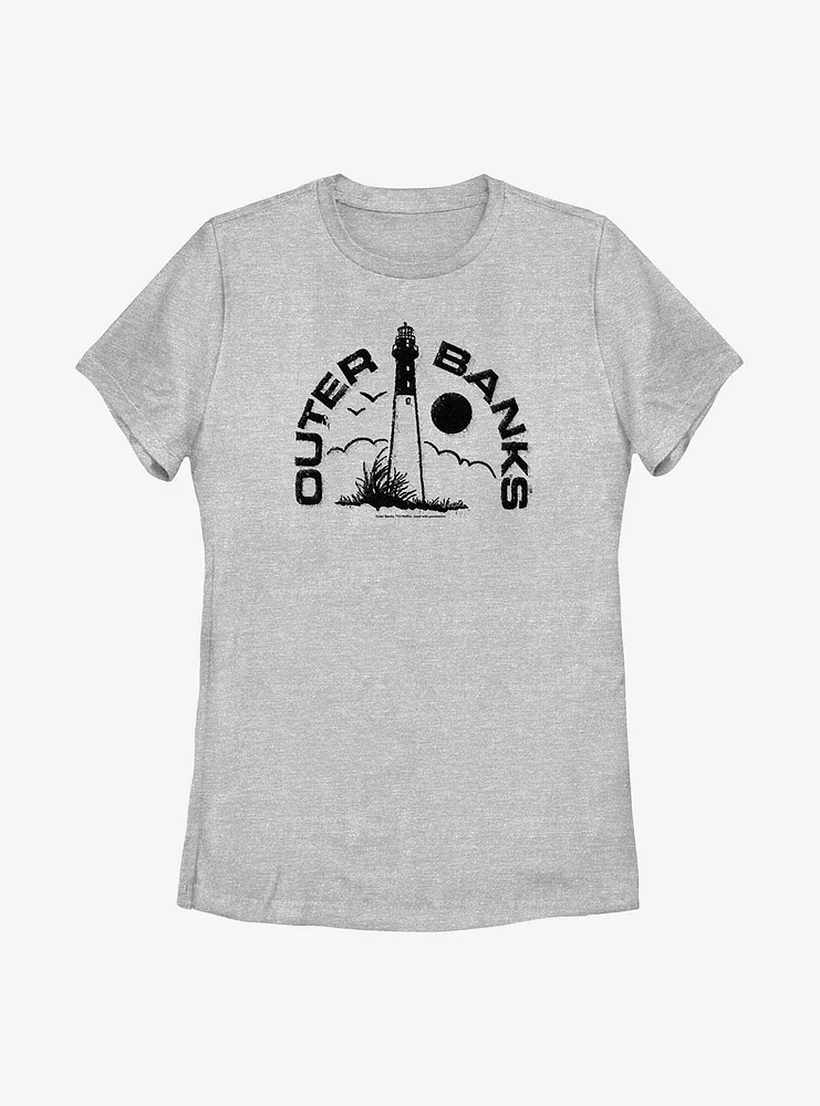 Outer Banks Lighthouse Badge Womens T-Shirt