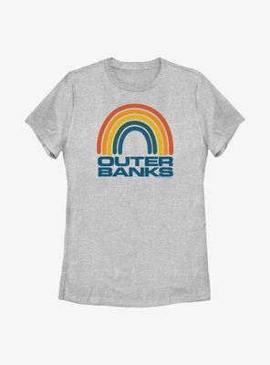 Outer Banks OBX Rainbow Womens T-Shirt