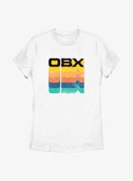 Outer Banks OBX Rainbow Stack Womens T-Shirt