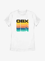 Outer Banks OBX Rainbow Stack Womens T-Shirt