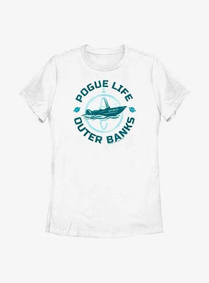 Outer Banks Pogue Life Circle Womens T-Shirt