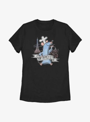 Disney Pixar Ratatouille Bon App?t Womens T-Shirt