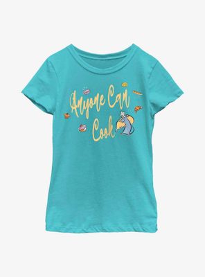 Disney Pixar Ratatouille Anyone Can Cook Youth Girls T-Shirt