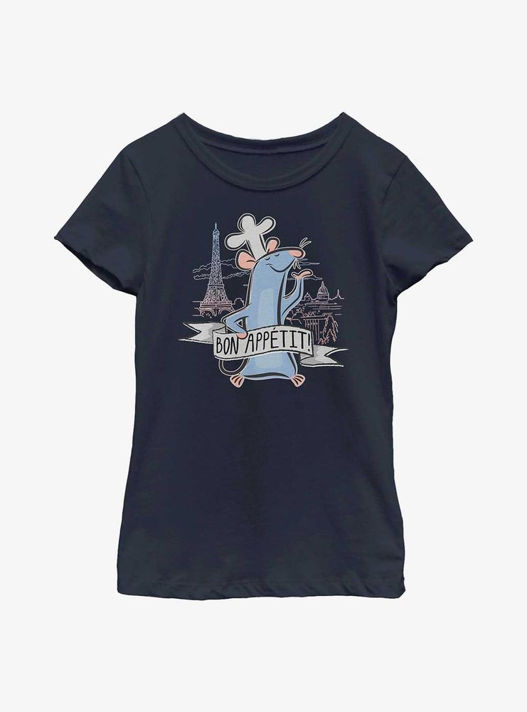 Disney Pixar Ratatouille Bon App?t Youth Girls T-Shirt