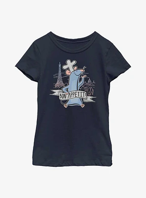 Disney Pixar Ratatouille Bon App?t Youth Girls T-Shirt