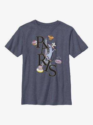 Disney Pixar Ratatouille Paris Remy Youth T-Shirt