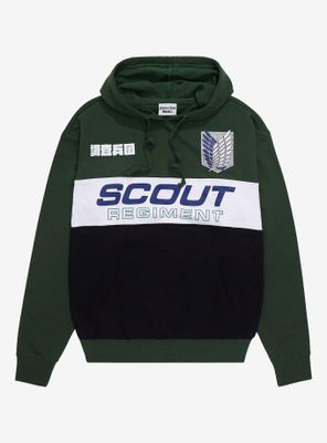 Attack on Titan Scout Regiment Panel Hoodie - BoxLunch Exclusive
