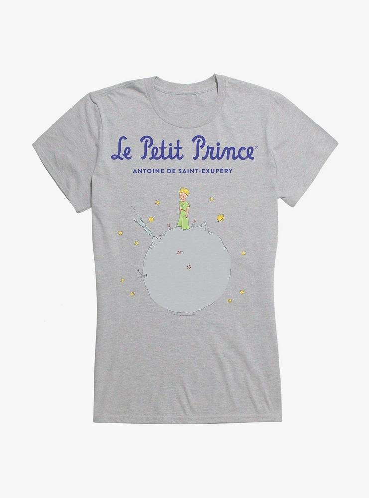 The Little Prince French Book Cover Girls T-Shirt