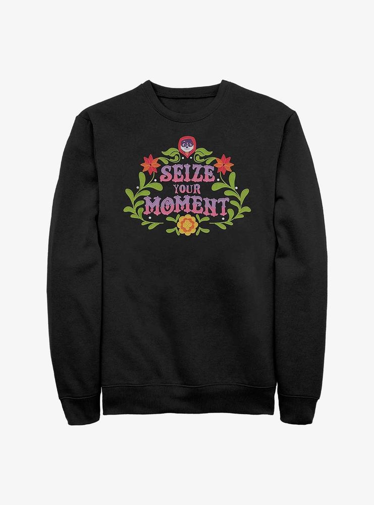 Disney Pixar Coco Seize Your Moment Emb Sweatshirt