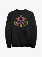 Disney Pixar Coco Seize Your Moment Emb Sweatshirt