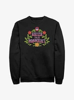 Disney Pixar Coco Seize Your Moment Emb Sweatshirt