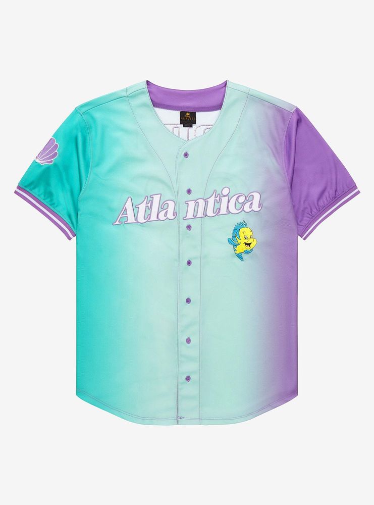 Disney The Little Mermaid Atlantica Baseball Jersey - BoxLunch Exclusive