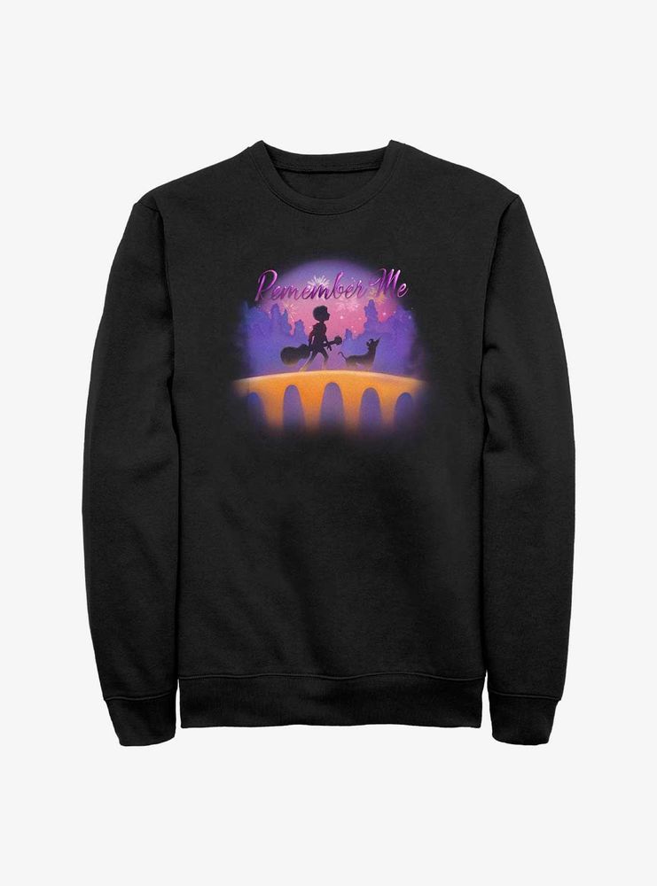 Disney Pixar Coco Bridge Air Brush Sweatshirt