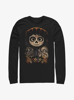 Disney Pixar Coco Poster Long-Sleeve T-Shirt