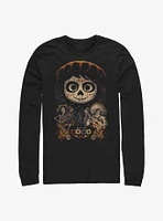 Disney Pixar Coco Poster Long-Sleeve T-Shirt