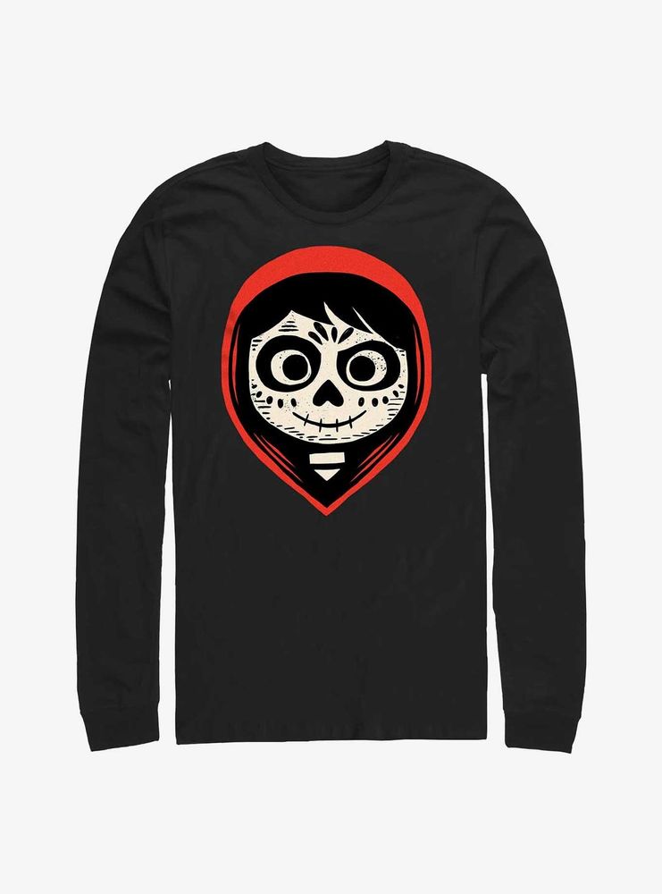 Disney Pixar Coco Dia De Los Face Long-Sleeve T-Shirt