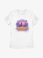 Disney Pixar Coco Bridge Air Brush Womens T-Shirt