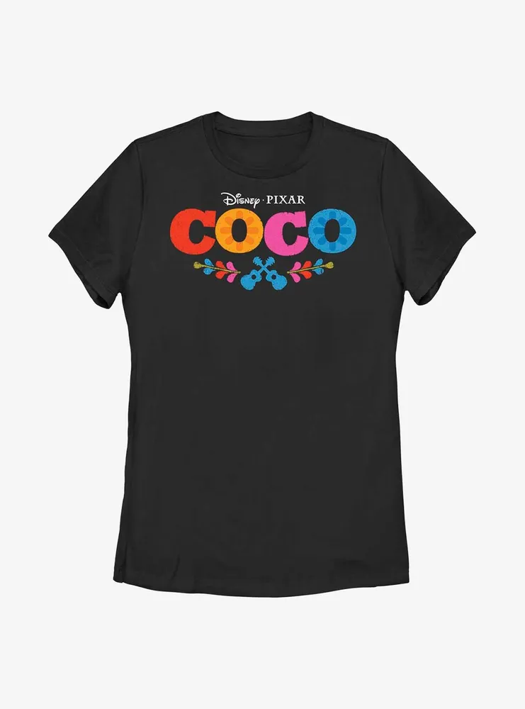 Disney Pixar Coco Logo Womens T-Shirt