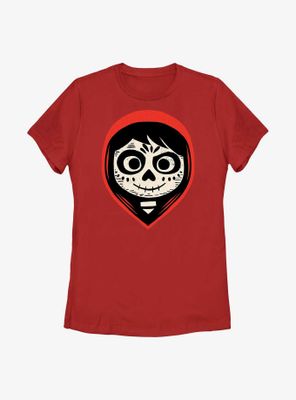 Disney Pixar Coco Dia De Los Face Womens T-Shirt
